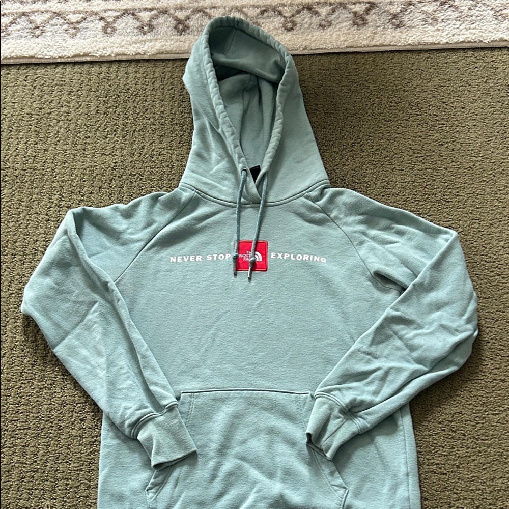 The North Face Men's Sage Green Pullover Hoodie